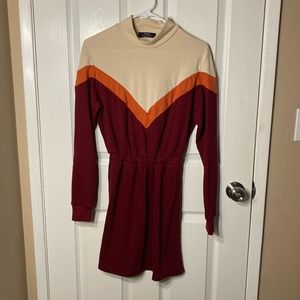 Bershka Long Sleeve Dress